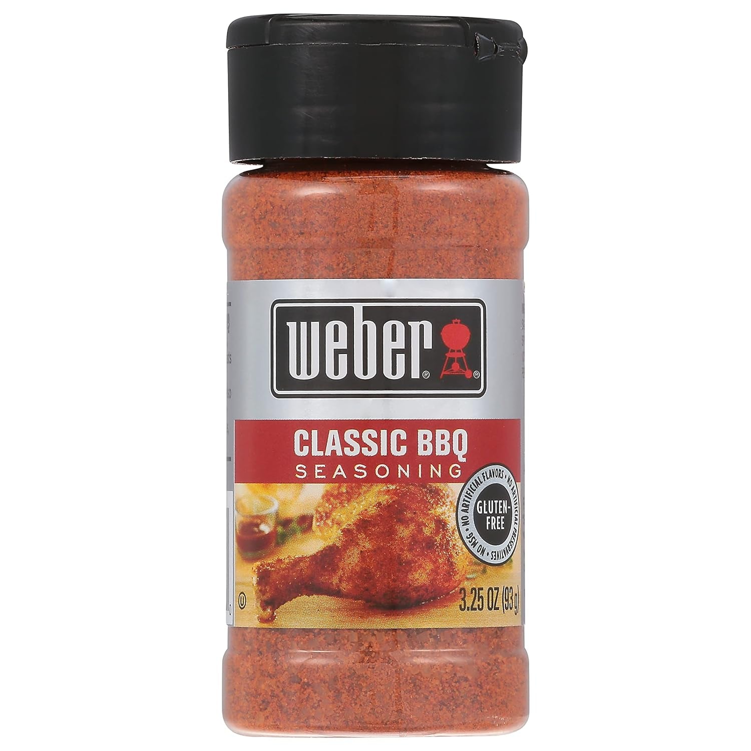 Weber Classic BBQ Seasoning, 3.25 Ounce Shaker