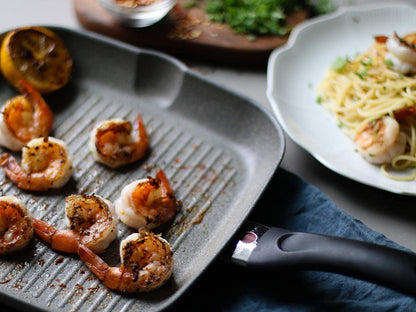 Parma by HENCKELS 11-Inch Nonstick Grill Pan, Made in Italy , Durable and Easy to Clean