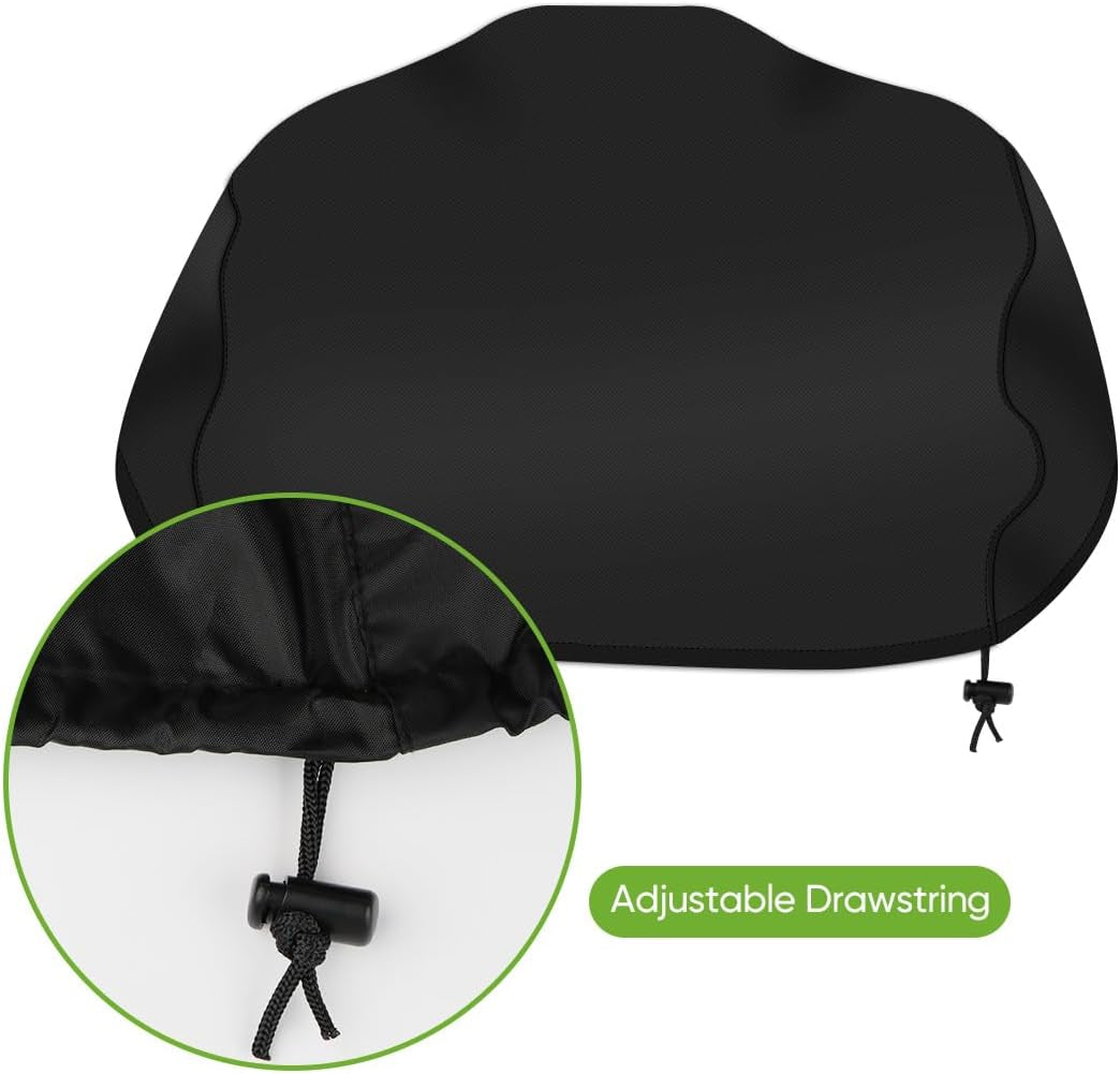Icover Grill Cover for Ninja, Heavy Duty Waterproof BBQ Cover for Ninja Woodfire Outdoor Grill OG700 Series Barbecue Cover with Drawstring