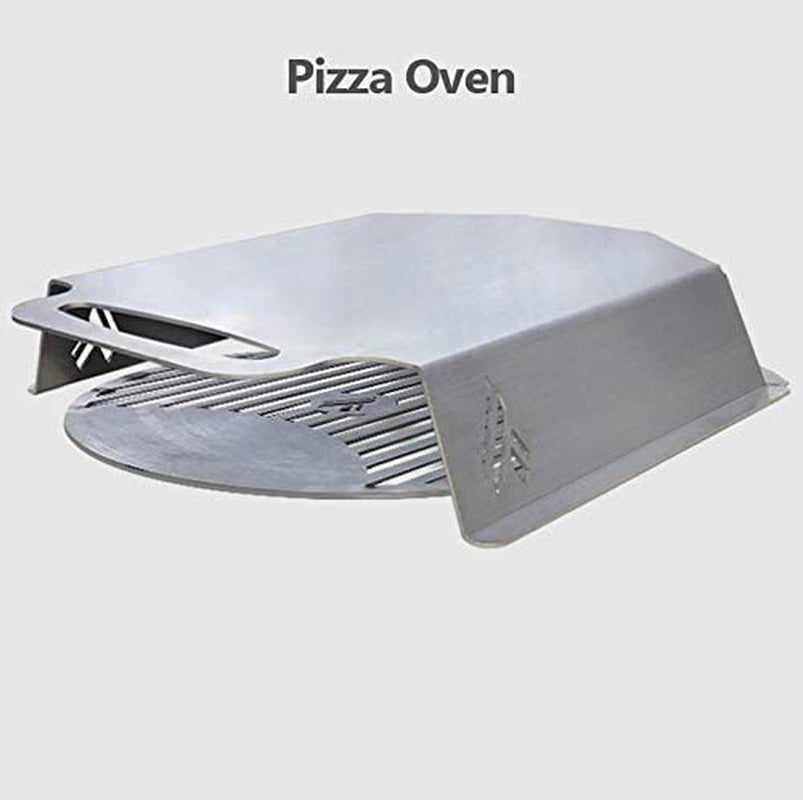 Classic 40" Grill with a Low round Base Home Chef Max Bundle with 10 Grilling Accessories.