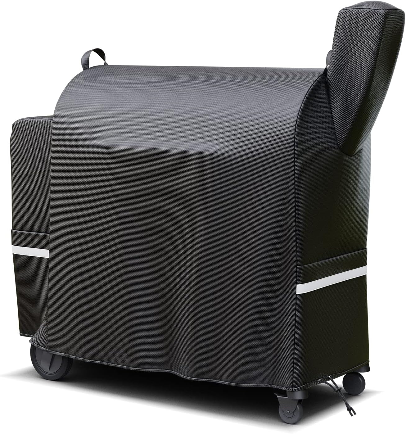 Grill Cover for Traeger Pro 34, Pro 780 Series Wood Pellet Grill, Waterproof Anti-Fade BBQ Smoker Cover for Texas Elite 34 Grill, Z Grills 700, 550, 600, 600D Fabric, Black