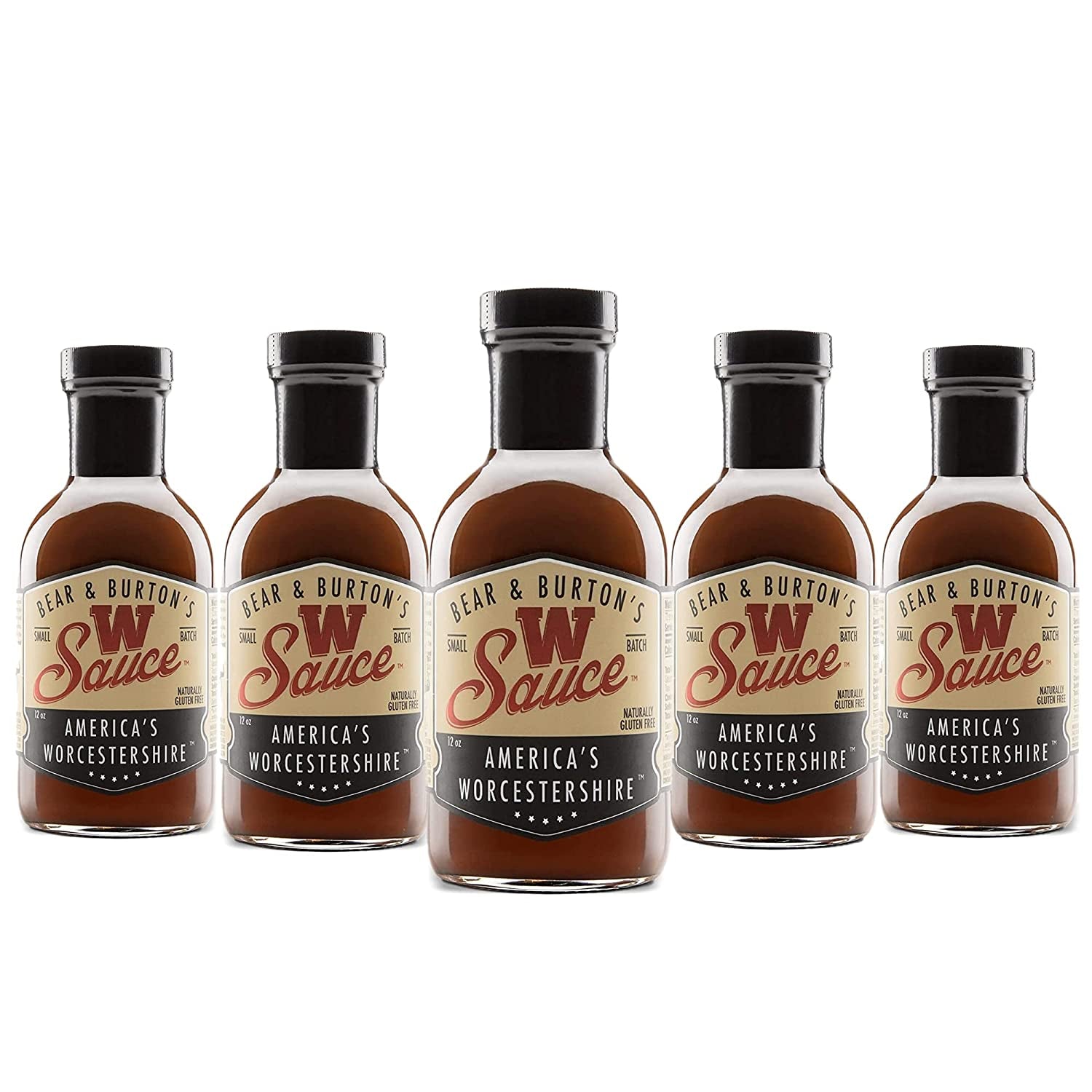 Bear & Burton'S America'S Worcestershire Sauce, 12 OZ