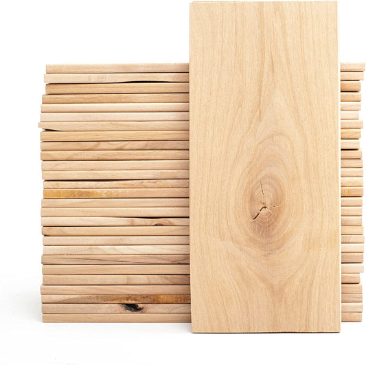 Alder Grilling Planks - 5X11 30 Pack for Salmon, Fish, Seafood & More