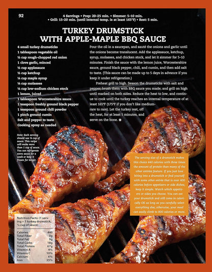 Char-Broil'S Grill Yourself Skinny (Creative Homeowner) 130 Delicious Grilling Recipes from Breakfast Pizza to Rack of Lamb, with Calories, Protein, Fat and Other Nutritional Facts for Each Recipe