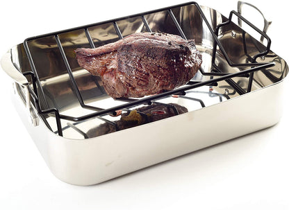 Norpro Nonstick Roasting Rack Heavy Duty | Extra Large 13" X 10" | 1-Count