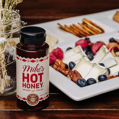 Mike'S Hot Honey, America'S #1 Brand of Hot Honey, Spicy Honey, All Natural 100% Pure Honey Infused with Chili Peppers, Gluten-Free, Paleo-Friendly (10Oz Bottle, 1 Pack)