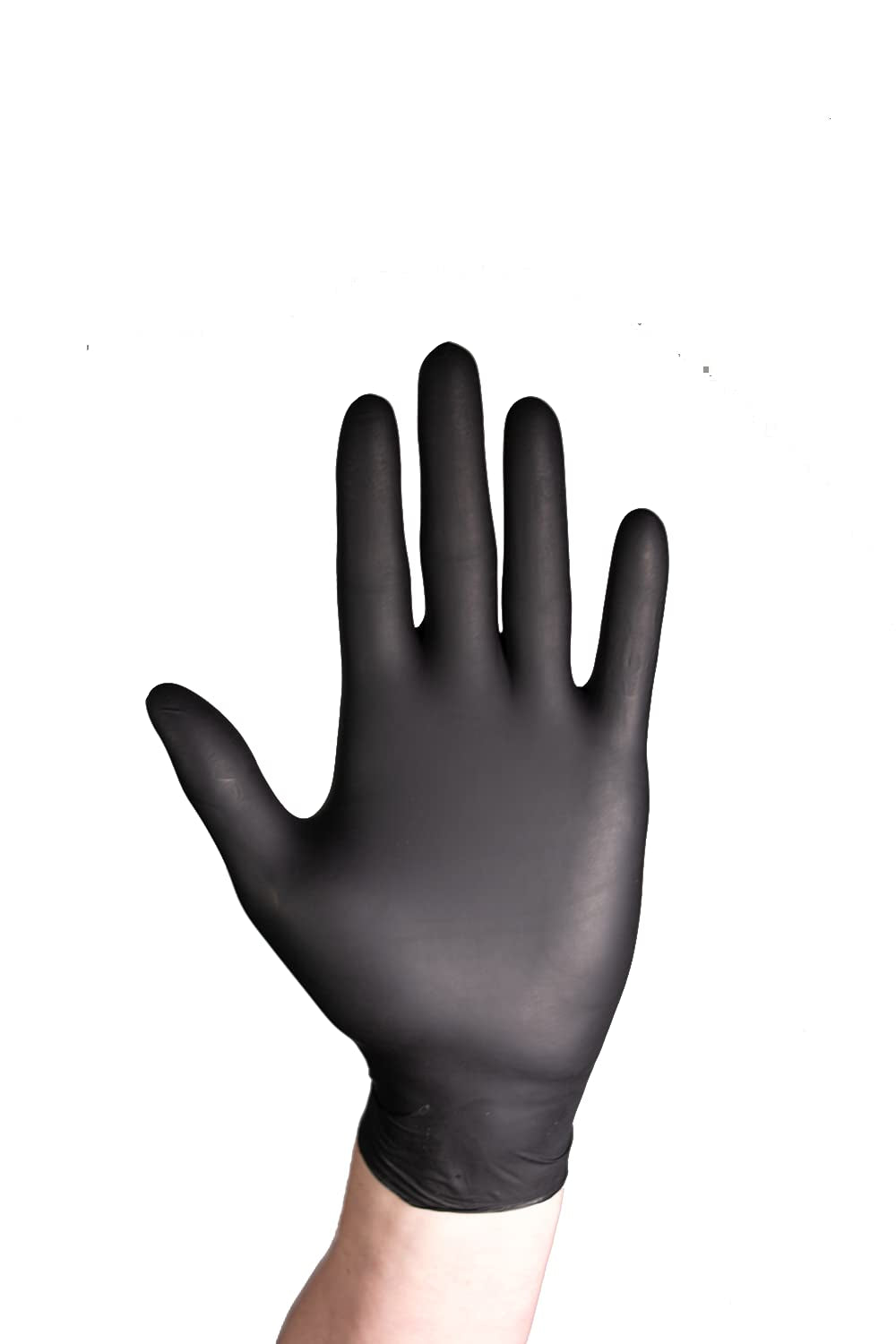 ® Precise Black Nitrile Exam Gloves | 4 Mil | Chemo-Rated | Food, Home, Hospital, Law Enforcement, Tattoo | (Large, 100)