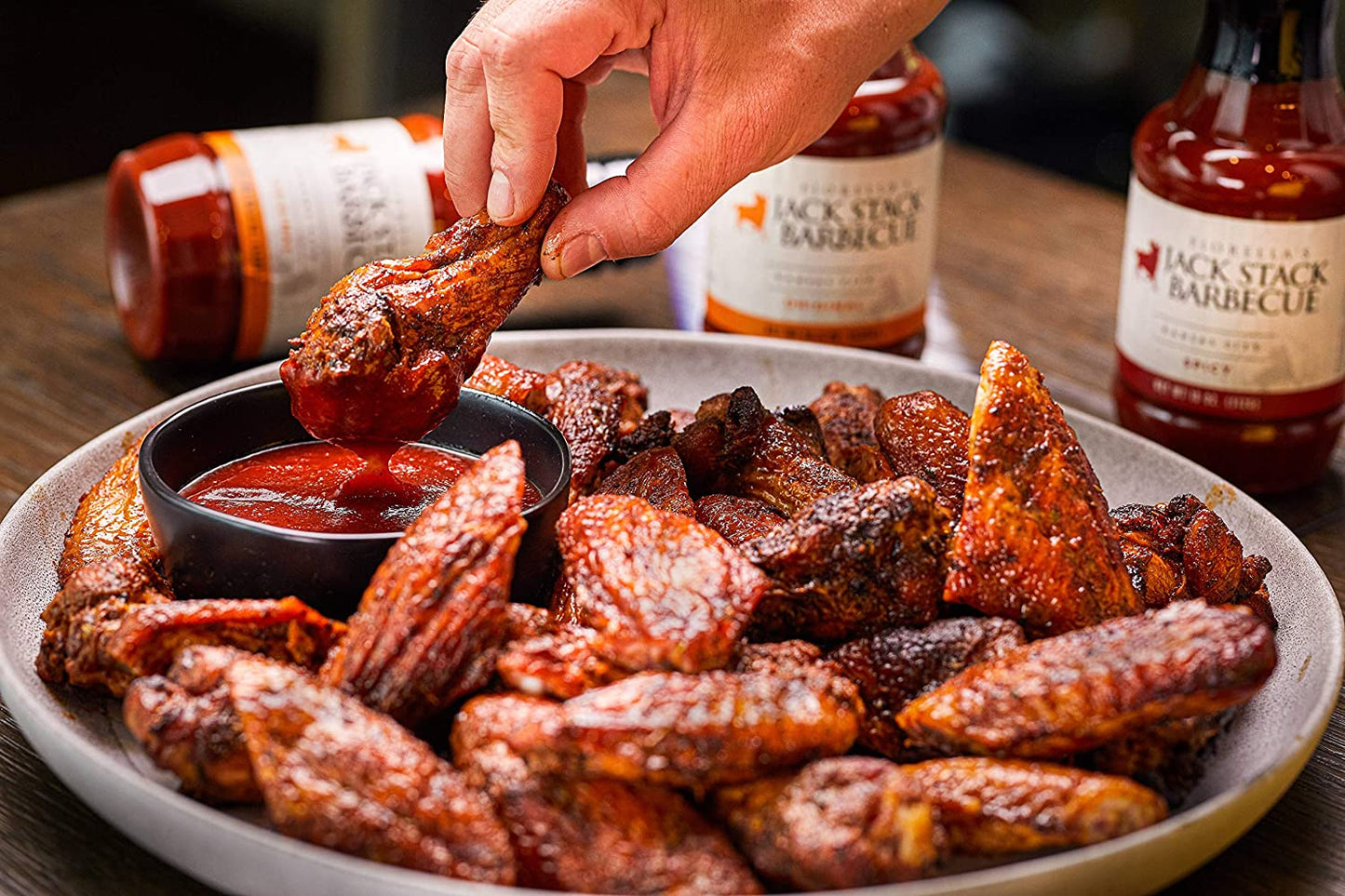 Jack Stack Barbecue Original Sauce - Kansas City BBQ Sauce - Smoked KC BBQ Sauce (2 Pack, 18Oz Bottles)