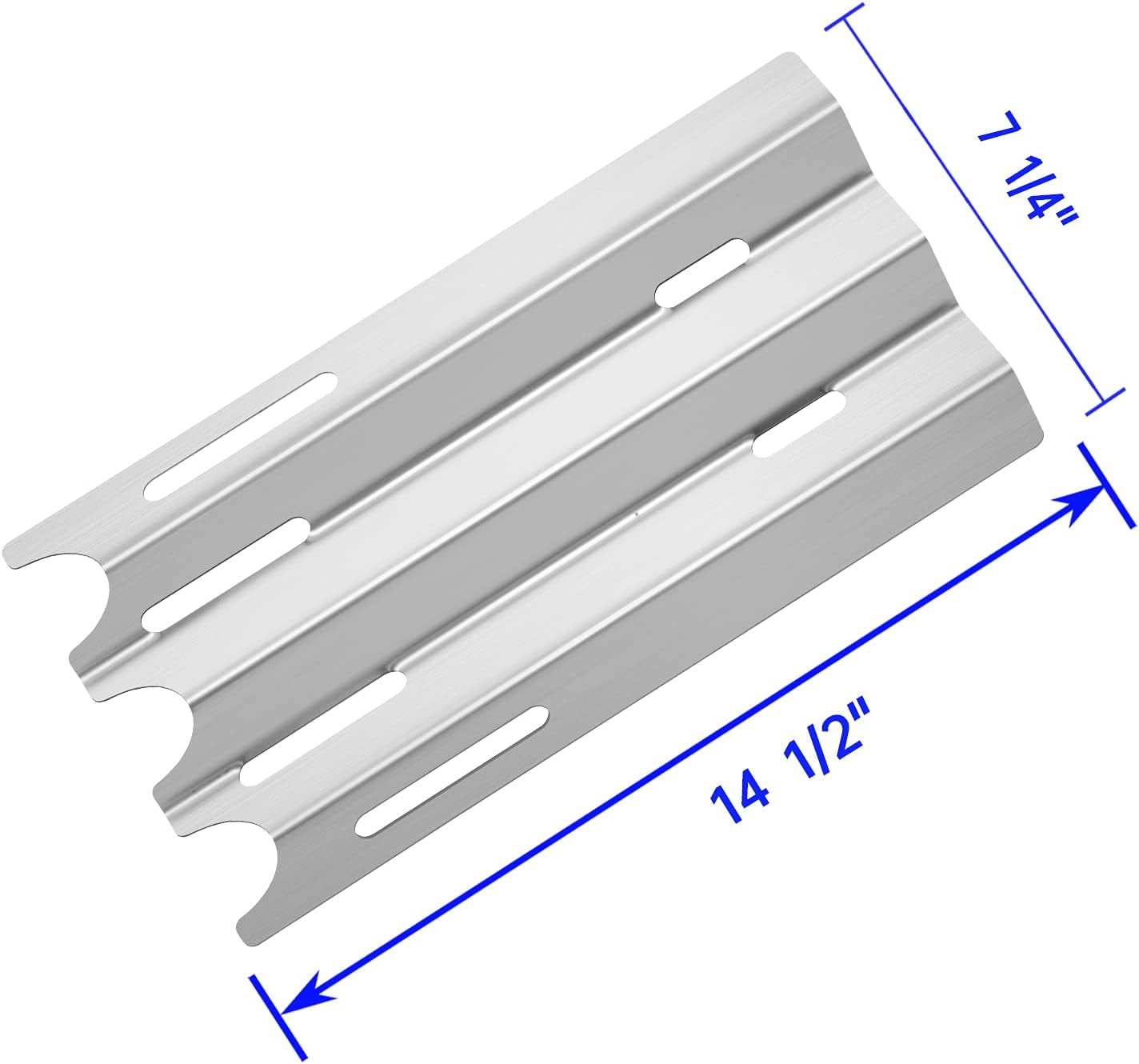14 1/2" Stainless Steel Grill Burners BBQ Gas Grill Replacement Parts for Vermont Castings CF9030, CF9050, VCS5005, VM400, Jenn Air JA460, JA480, JA580, Outdoor Cooking Grill Repair Kit