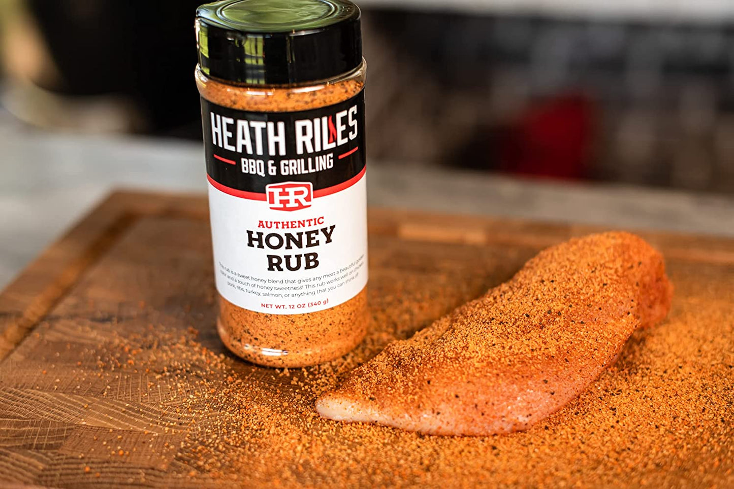 Heath Riles Sweet BBQ, Honey Rub and Pecan Rub Seasoning Bundle