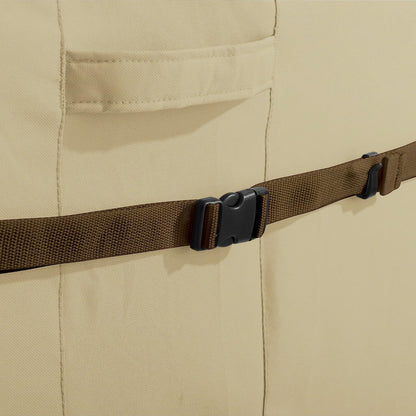 Classic Accessories Veranda Water-Resistant BBQ Grill Cover for 98 Inch Island with Left or Right Grill Head