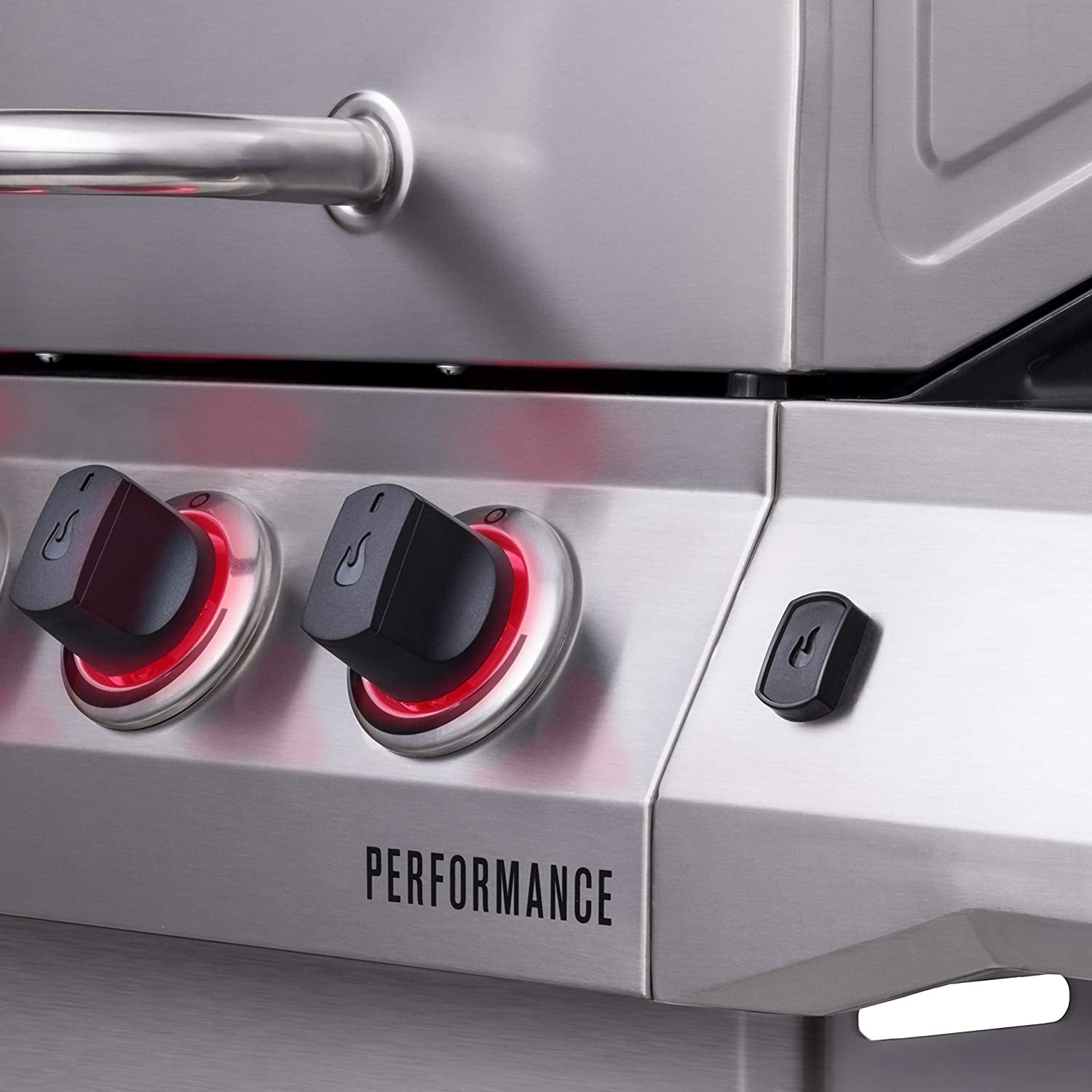 Performance Series Convective 4-Burner with Side Burner Cabinet Propane Gas Stainless Steel Grill - 463354021