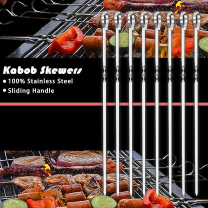 BBQ Accessories Kit - 20Pcs Stainless BBQ Grill Tools Set for Smoker Camping Barbecue Grilling Tools BBQ Utensil Set Outdoor Cooking Tool Set with Canvas Bag Gift for Thanksgiving Day, Christmas