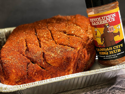 Texas and KC Rub Combo: Texas Beef BBQ Rub and Kansas City BBQ Rub for Beef, Pork, and Chicken