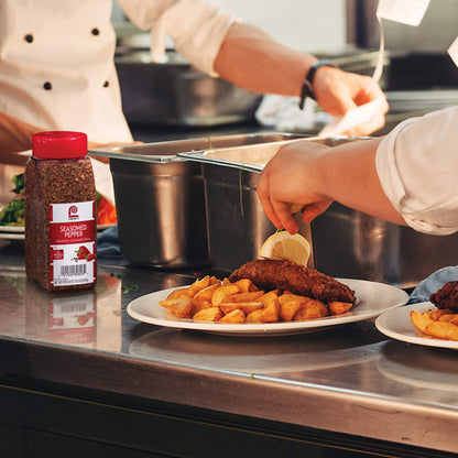 Lawry'S Seasoned Pepper, 10.3 Oz - One 10.3 Ounce Container of Seasoned All Pepper for a Well-Rounded Flavor of Black Pepper, Sweet Red Bell Peppers, and Spices