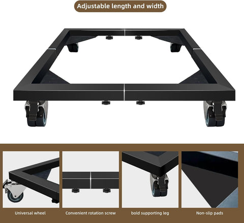 Image of Heavy Duty All Steel Smoker Stand，Electric Smoker&Vertical Electric Smoker&Digital Electric Smoker Universal Mobile Stand Base