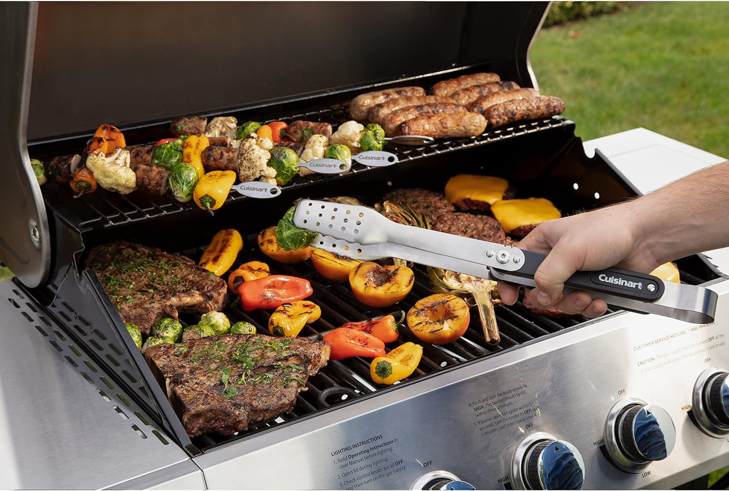 CGS-1000 4-Piece Folding Grill Tool Set