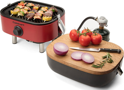 Cuisinart CGG-750 Portable, Venture Gas Grill, Red