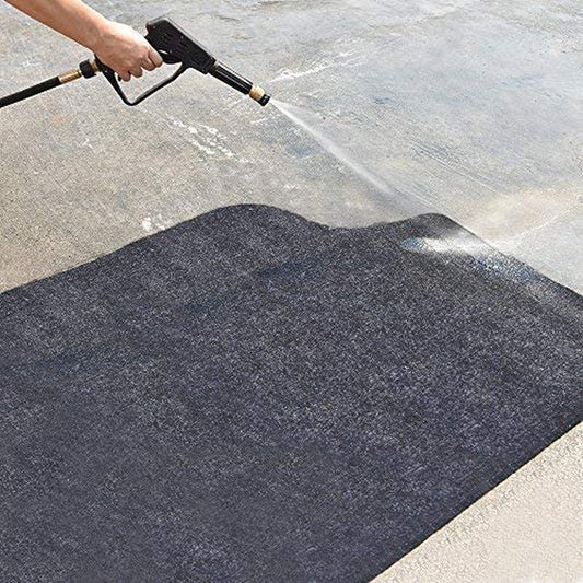 Under the Grill Mat for Gas,Electric Grill,Absorbent Grill under Floor Mat,Protect Decks and Patios from Grease Splatter(Bbq Mat 36Inches X 54Inches)