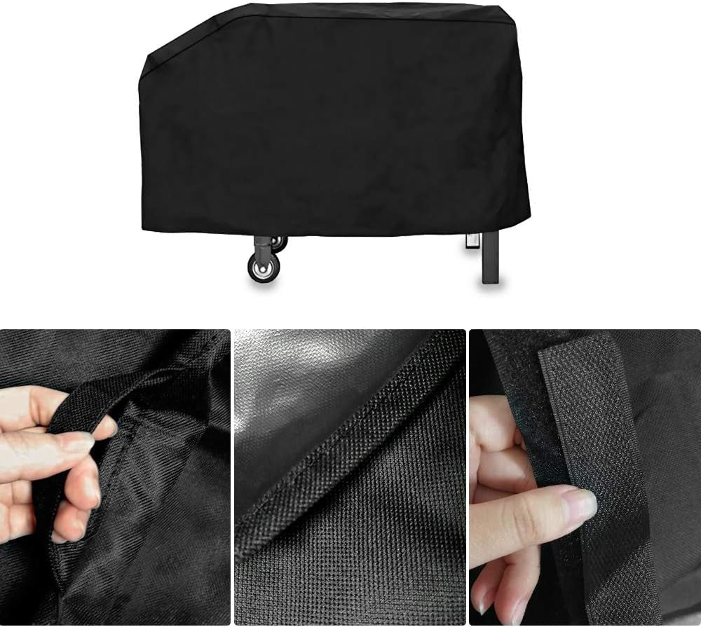 28 Inch Griddle Cover-Bbq Accessories for Blackstone 28" Outdoor Flat Top Gas Griddle Grill and Other Similar 28In Griddle Cooking Station,Black,600D Water Proof Canvas