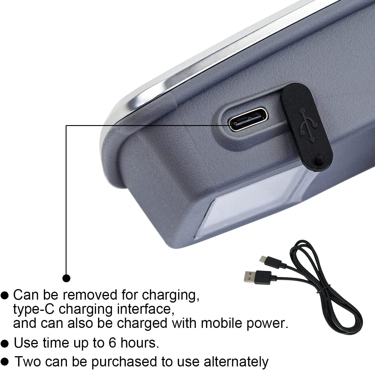 BBQ Grill Light Outdoor,Grill Accessories for Outdoor Grill for Weber Grill Accessories - Grey