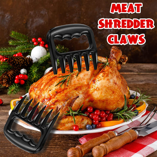 ROMANTICIST 27Pcs Heavy Duty BBQ Tools Gift Set for Men Dad, Extra Thick Stainless Steel Grill Utensils with Meat Claws, Grilling Accessories Kit in Portable Carrying Bag for Camping, Backyard Brown