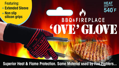 BBQ  - Superior Heat and Flame Protection - Extended Wrist for Additional Safety - Ideal for Outdoor Cooking, Grilling, Barbeque