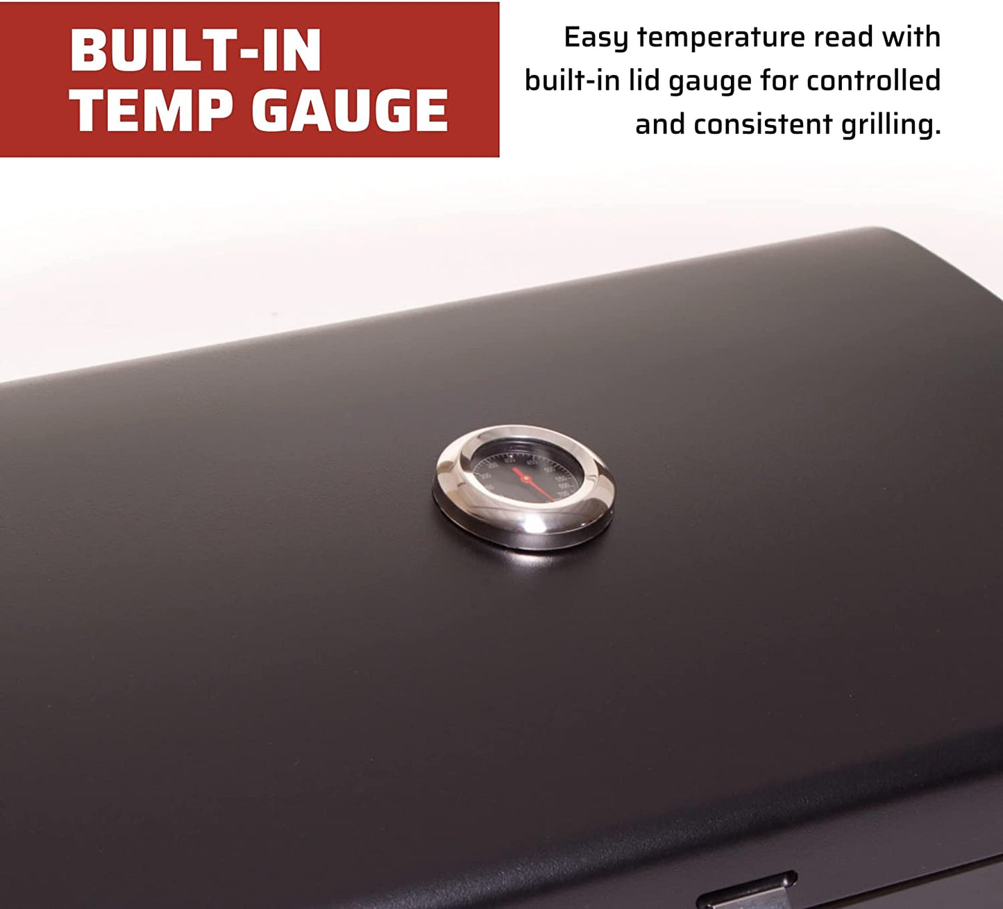 Camp Chef Deluxe BBQ Grill Box, Single Burner Accessory, Cooking Dimensions: 14 In. X 16 In