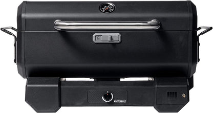 MB20040522 Portable Charcoal Grill without Cart, 17"D X 28"W X 9"H, Black