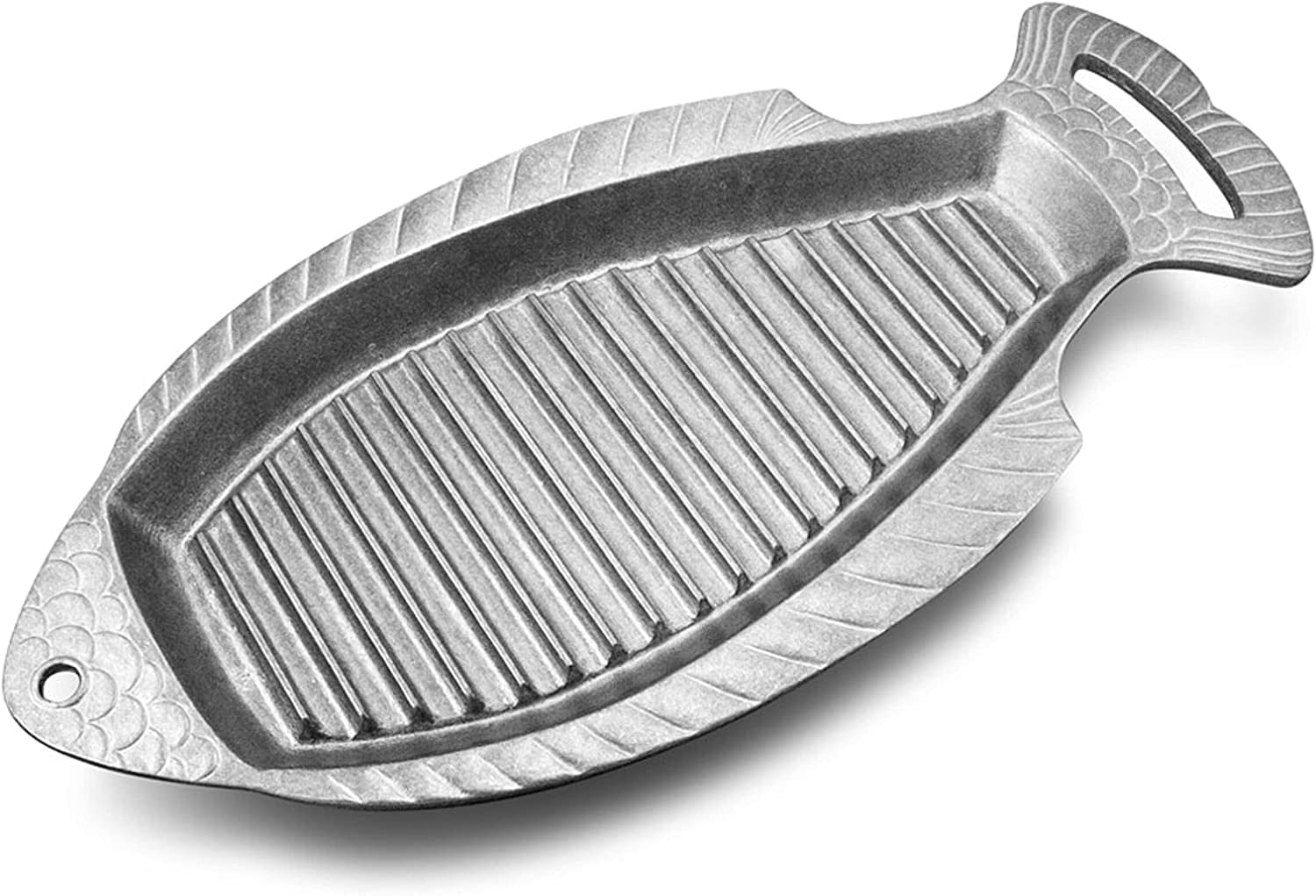Gourmet Grillware Grilling Pan, Fish, 18.5-Inch by 8-1/2-Inch -