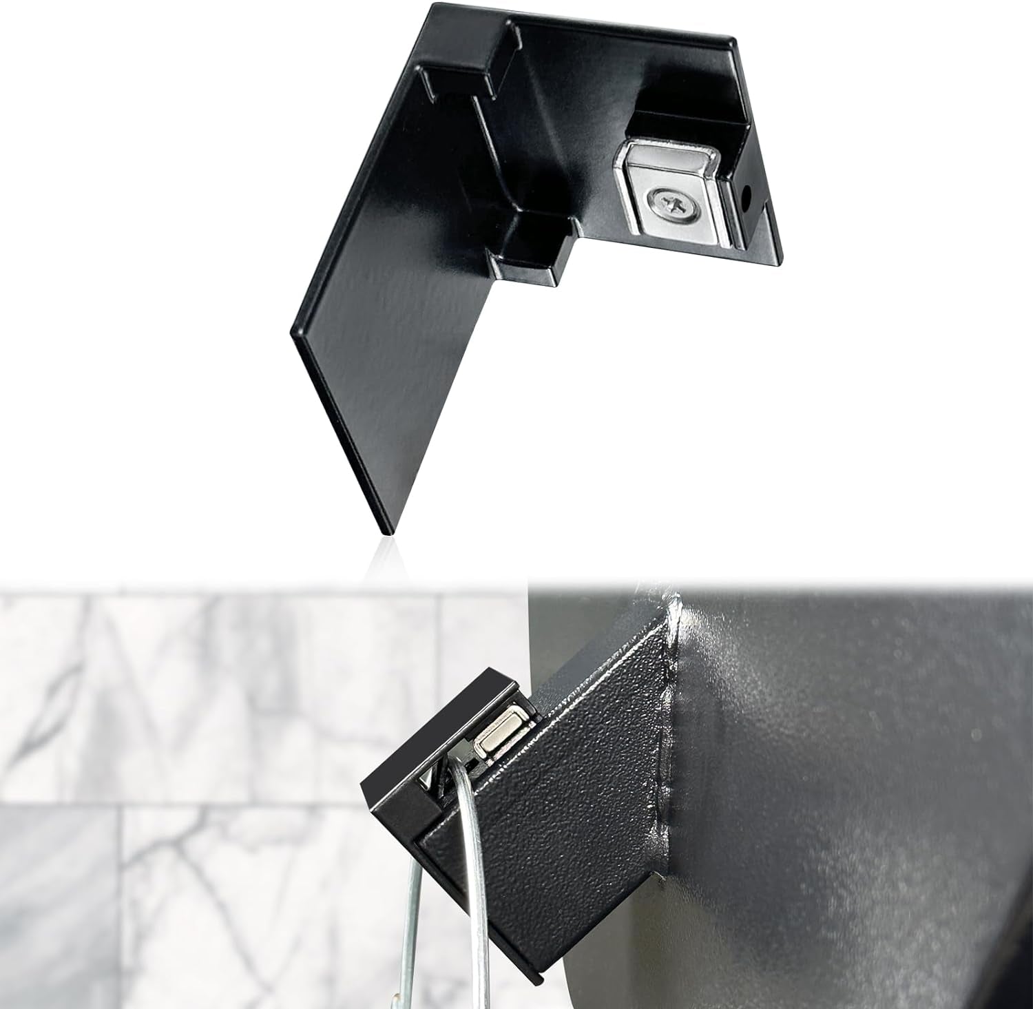 Grease Chute Cover for Traeger Grill, No Touch Metal Grease Trap Cover, Suit for Traeger Ironwood 885, Pro 780 Grills, Pro Series 22 Etc