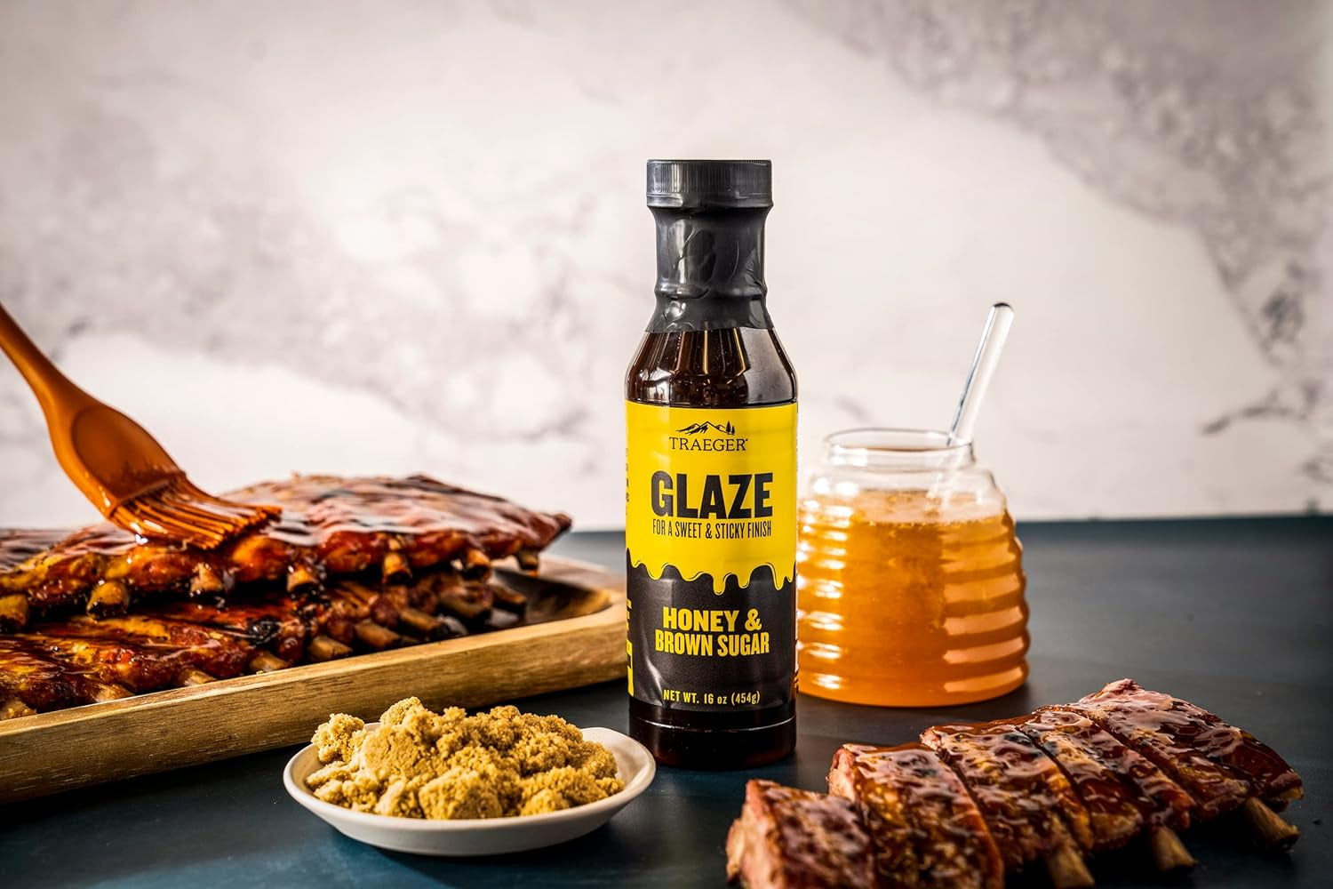 Traeger Grills GLZ001 Honey & Brown Sugar Glaze