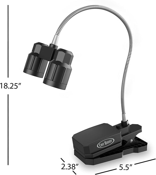72-3101  Adjustable LED Barbeque Grill Light Black Other-Size 1