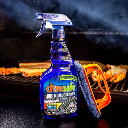 Grill Cleaning Spray - BBQ Grid and Grill Grate Cleanser (23Oz)