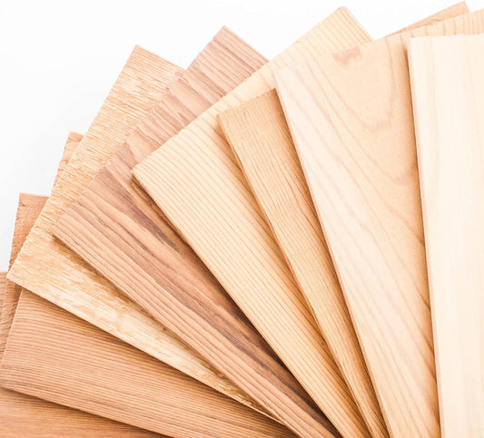 Bulk 30 Pack Cedar Grill Planks - 5X11 for Salmon, Chicken, Fruits & Veggies