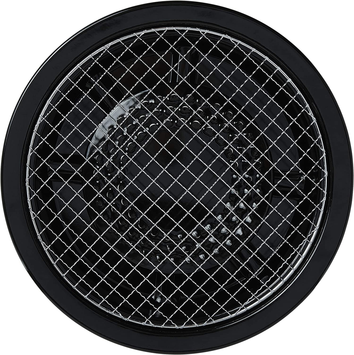 Korean Cookware Aburi Stove Top Grill Pan, Black, (CB-P-AM3)