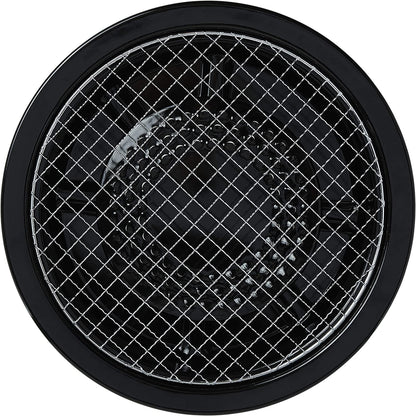 Korean Cookware Aburi Stove Top Grill Pan, Black, (CB-P-AM3)