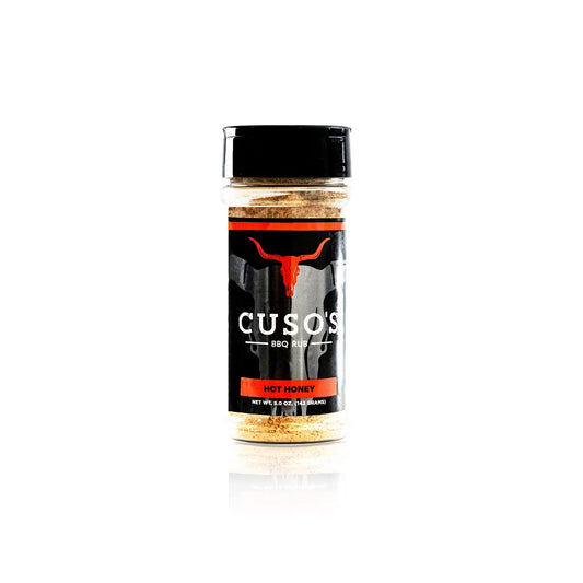 Cuso Cuts Great Tasting Hot Honey Seasoning Rub - Contains All Natural Ingredients - Spices & Rubs for Grill, BBQ & Marinade - 1 Count…