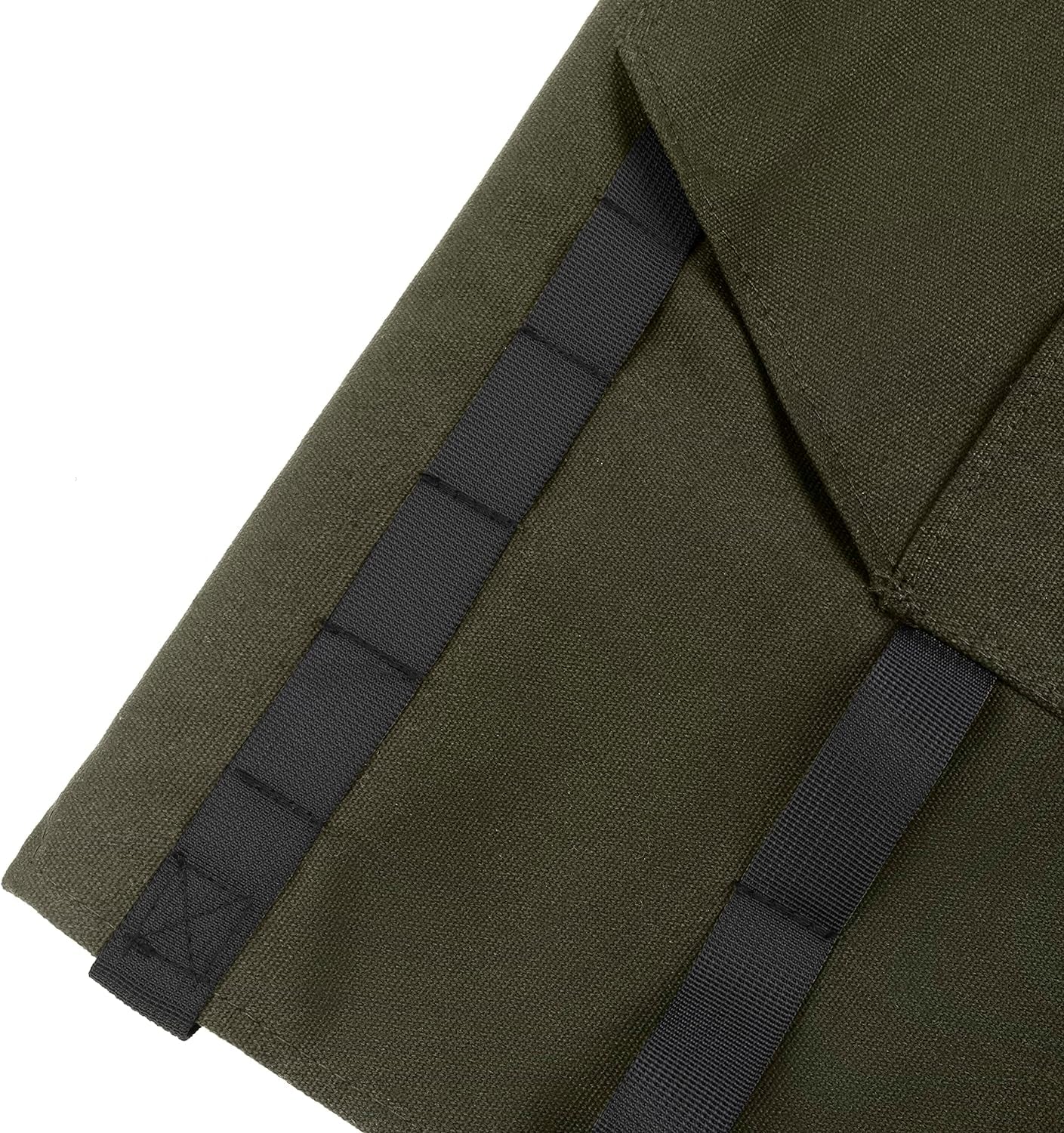 Chef Apron, Heavy Duty 12Oz Canvas, Cross Back and Neck Straps, 43-In-1 Multitool, Tactical Buckle and Clip