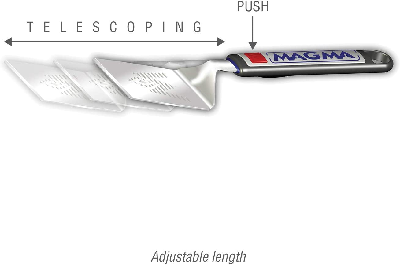 Products, 5 Piece Telescoping Grill Tools Set, A10-132T, Silver