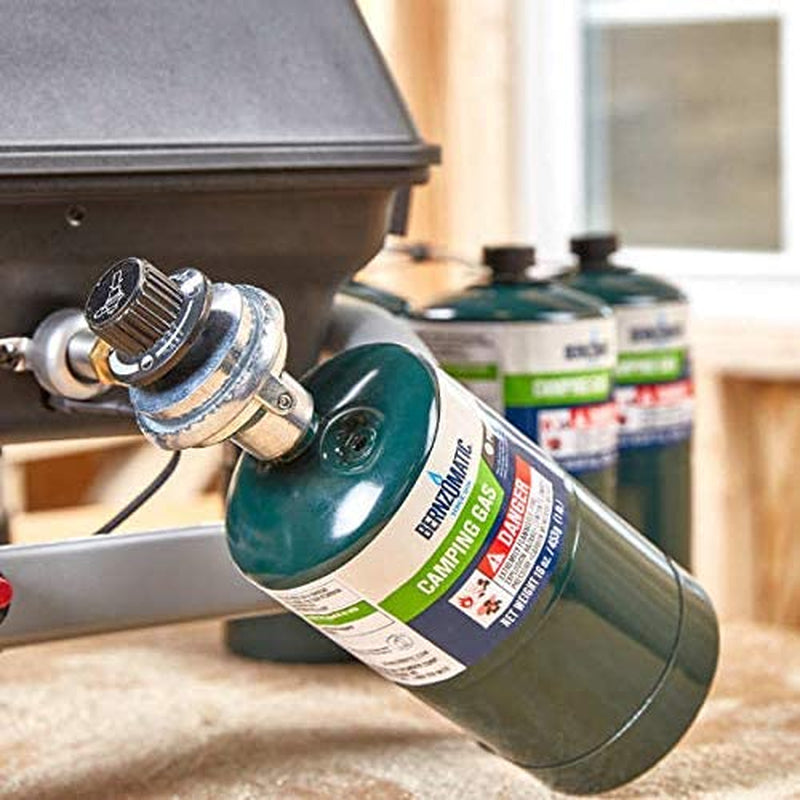 Duke Grills Omaha Go Anywhere Portable Gas Grill - Mini BBQ Propane Grill for Camping, RV, Tailgate - Cooks 8 Hamburgers at Once - Long Life Steel - Foldable Legs