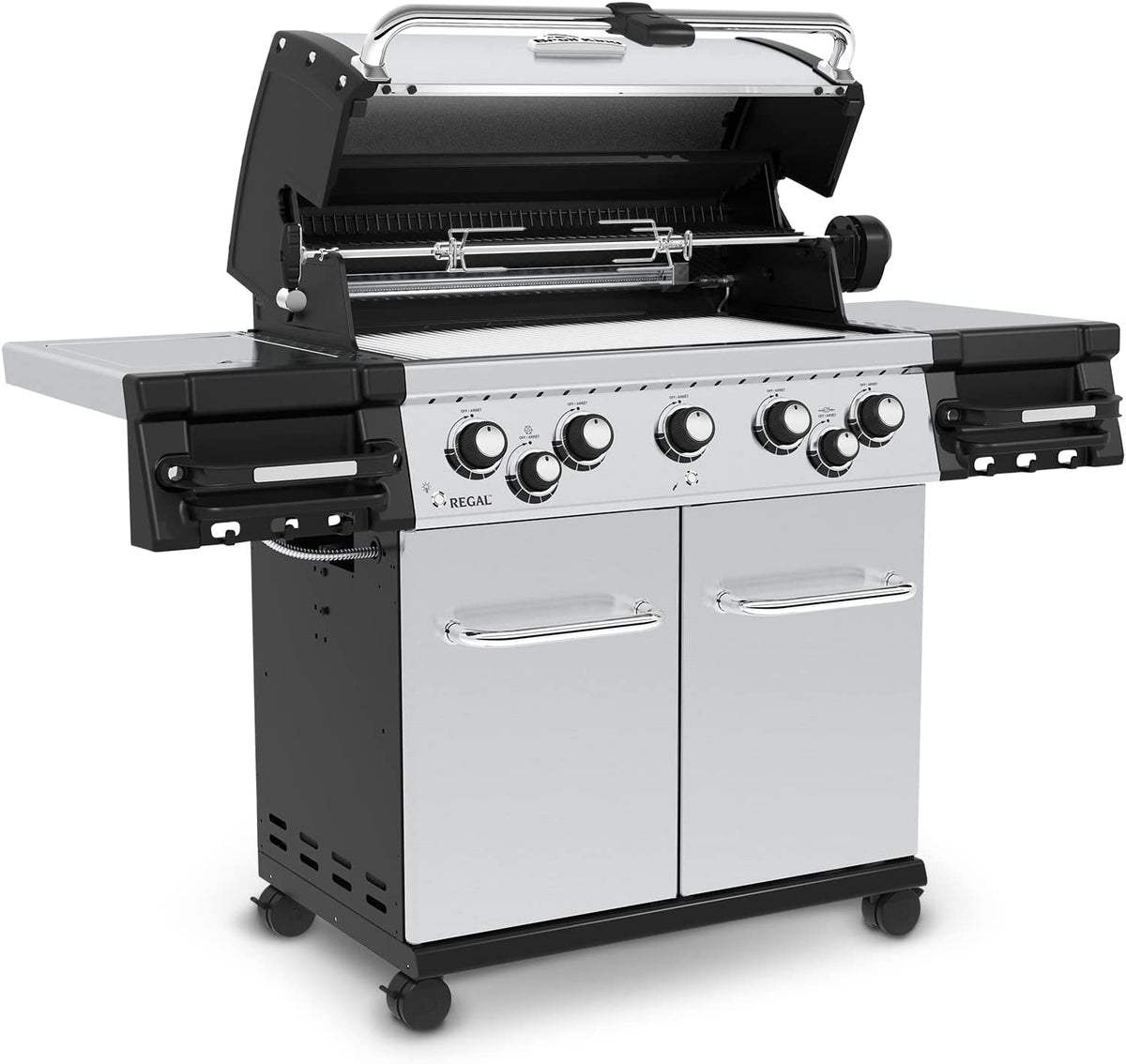 Regal S 590 Pro Natural Gas Grill - Premium 5-Burner Stainless Steel BBQ