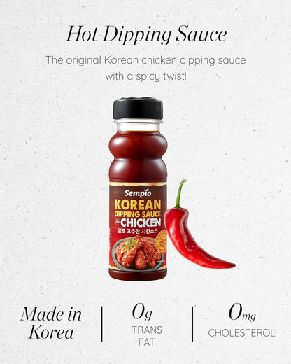 Korean Dipping Sauce for Chicken, Sweet & Spicy (8.45 Fl Oz, 250Ml),