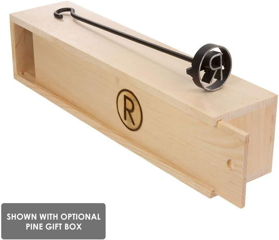 Circle P Branding Iron for Steak, Buns, Wood & Leather