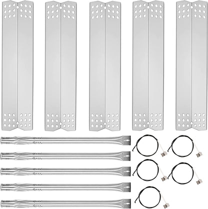 Grill Parts for Nexgrill 720-0882A 720-0896 730-0882A Replacement Parts Evolution Infrared plus 5 Burner 720-0882A Ignitor Wire Flame Tamer 720-0896 Burner Shields Tents Heat Plates