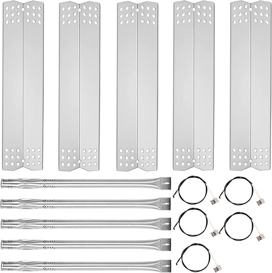 Grill Parts for Nexgrill 720-0882A 720-0896 730-0882A Replacement Parts Evolution Infrared plus 5 Burner 720-0882A Ignitor Wire Flame Tamer 720-0896 Burner Shields Tents Heat Plates