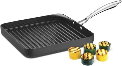 GG30-20 Greengourmet Hard-Anodized Nonstick 11-Inch Square Grill Pan