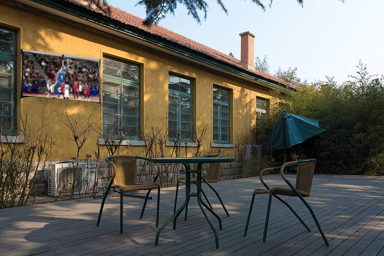 Outdoor 46"-48" TV Set Cover,Close-Fitting Design Front Flap Scratch Resistant Liner Protect LED Screen Fits up to 42" W X 26" D