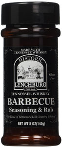 Historic Lychburg Tennessee Whiskey Barbecue Seasoning & Rub