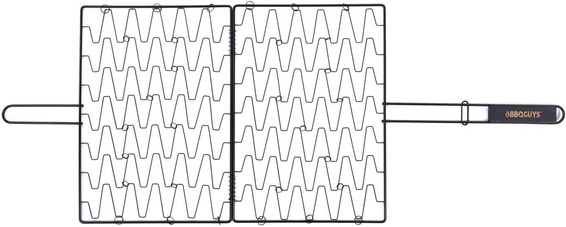 BBQGUYS Signature Non-Stick Flexible Grilling Basket - BBQ-FGB